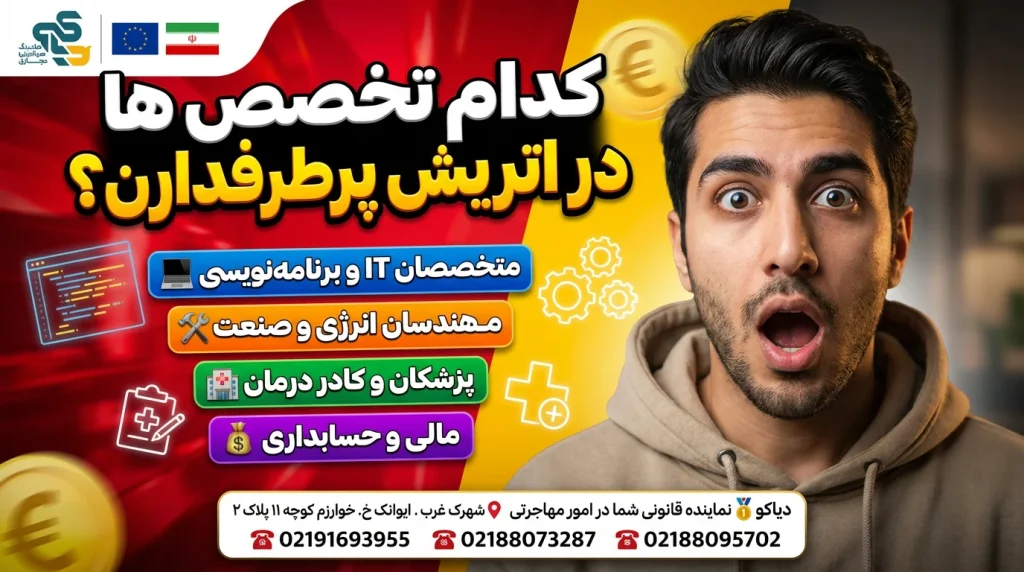 کدام تخصصها در اتریش پرطرفدارن؟ 📈