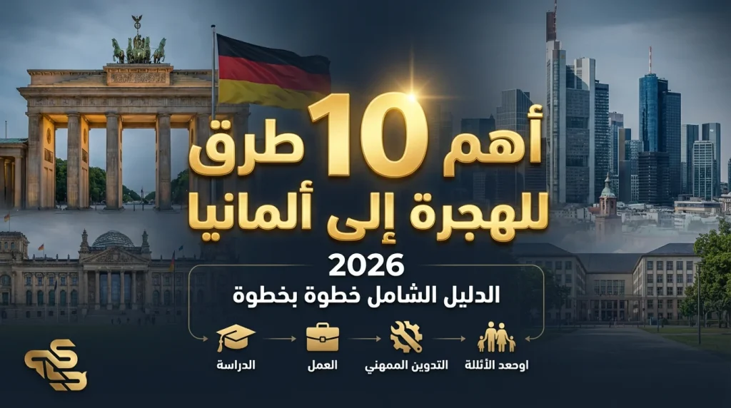 أهم 10 طرق للهجرة إلى ألمانيا (2026)